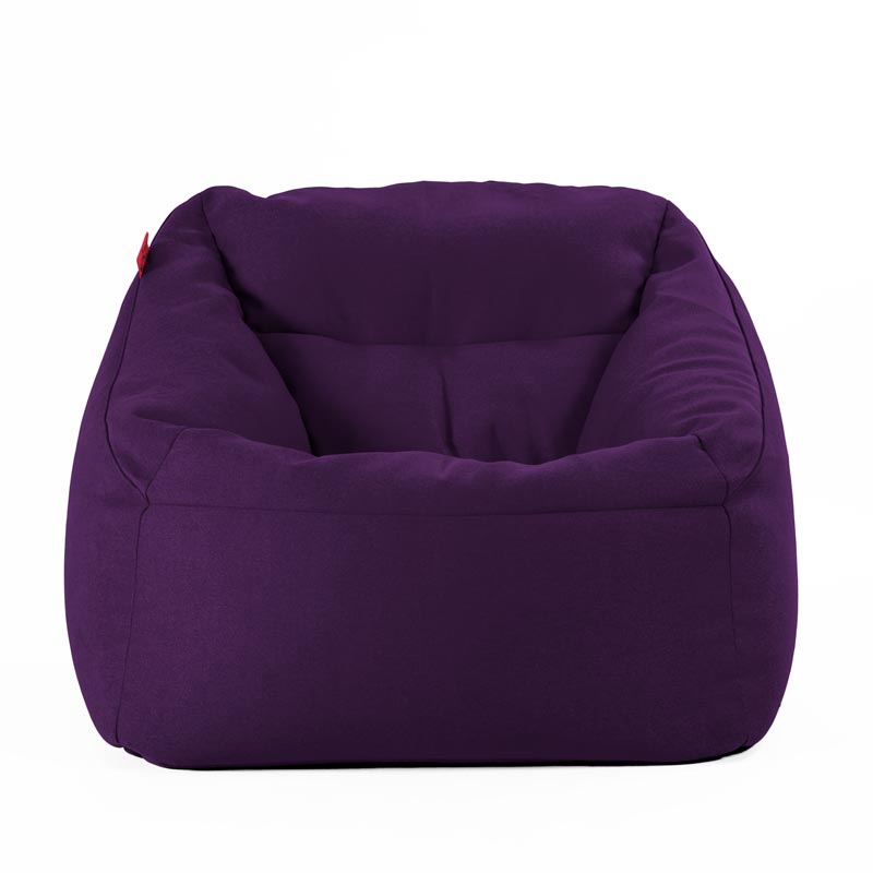Sēžammaiss DUVI COZY - Lillā, no priekšpuses