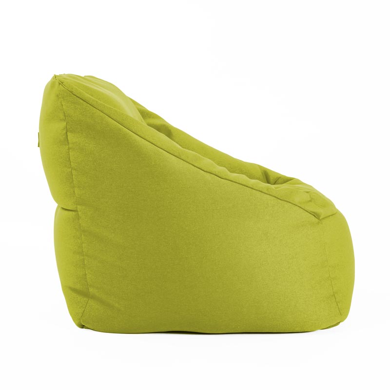 Pufs DUVI COZY - Zaļš, no labā sāna